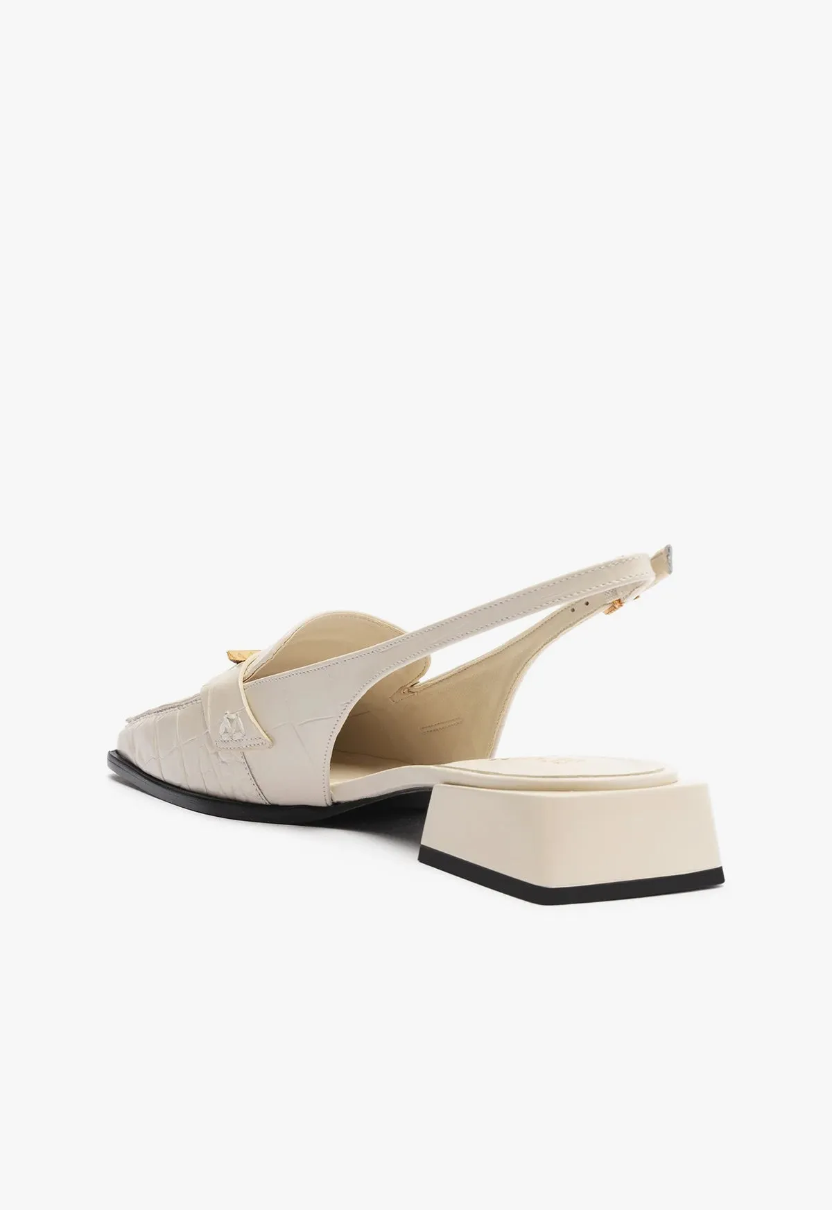 Arizona Sling Block Leather Pump