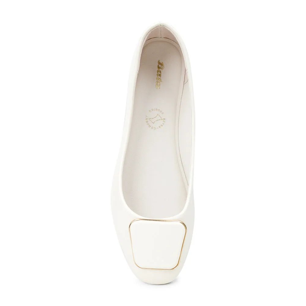 Elegant Bata Alvina Womens Ballet Flat Shoes - Comfortable, Stylish Footwear for Everyday Wear