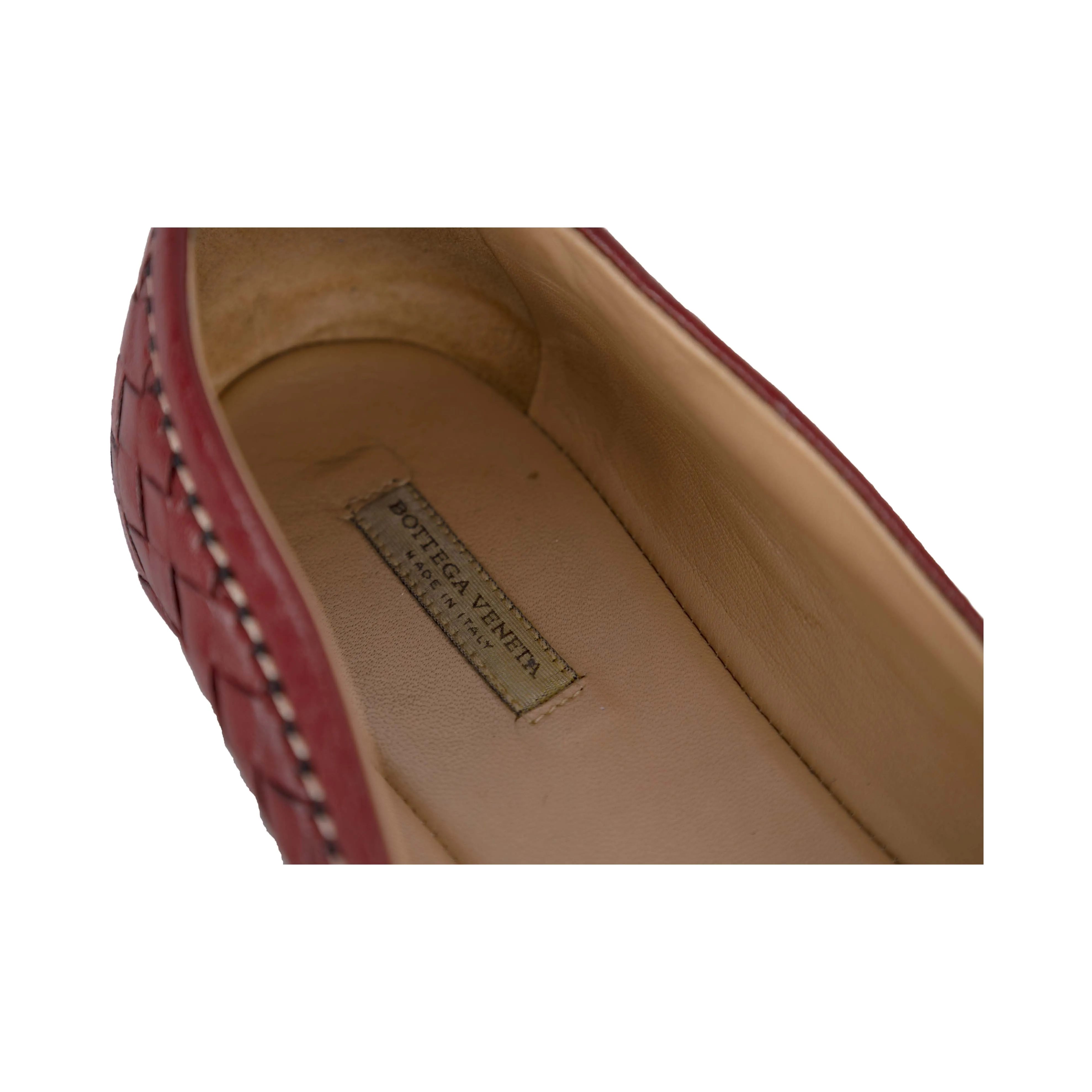 Bottega Veneta Intrecciato Ballet Flats - '10s