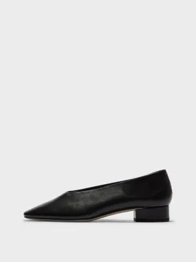 Delia Leather Ballet Flats