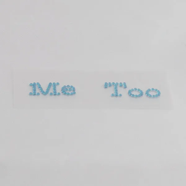 I Do Me Too Shoe Stickers for Weddings