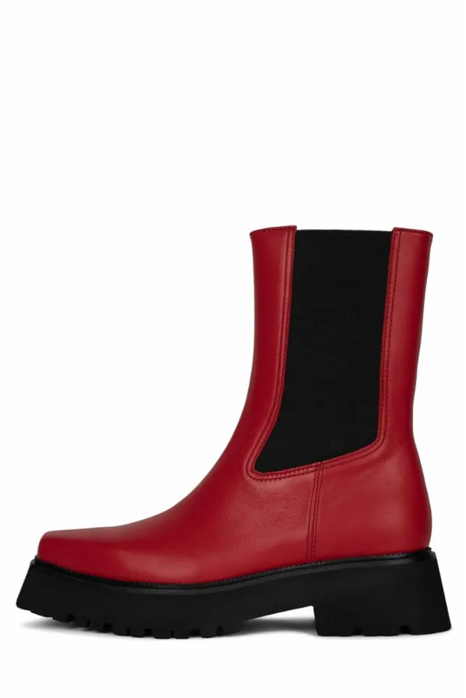 Jeffrey Campbell  Women's Glam_Punk Red M