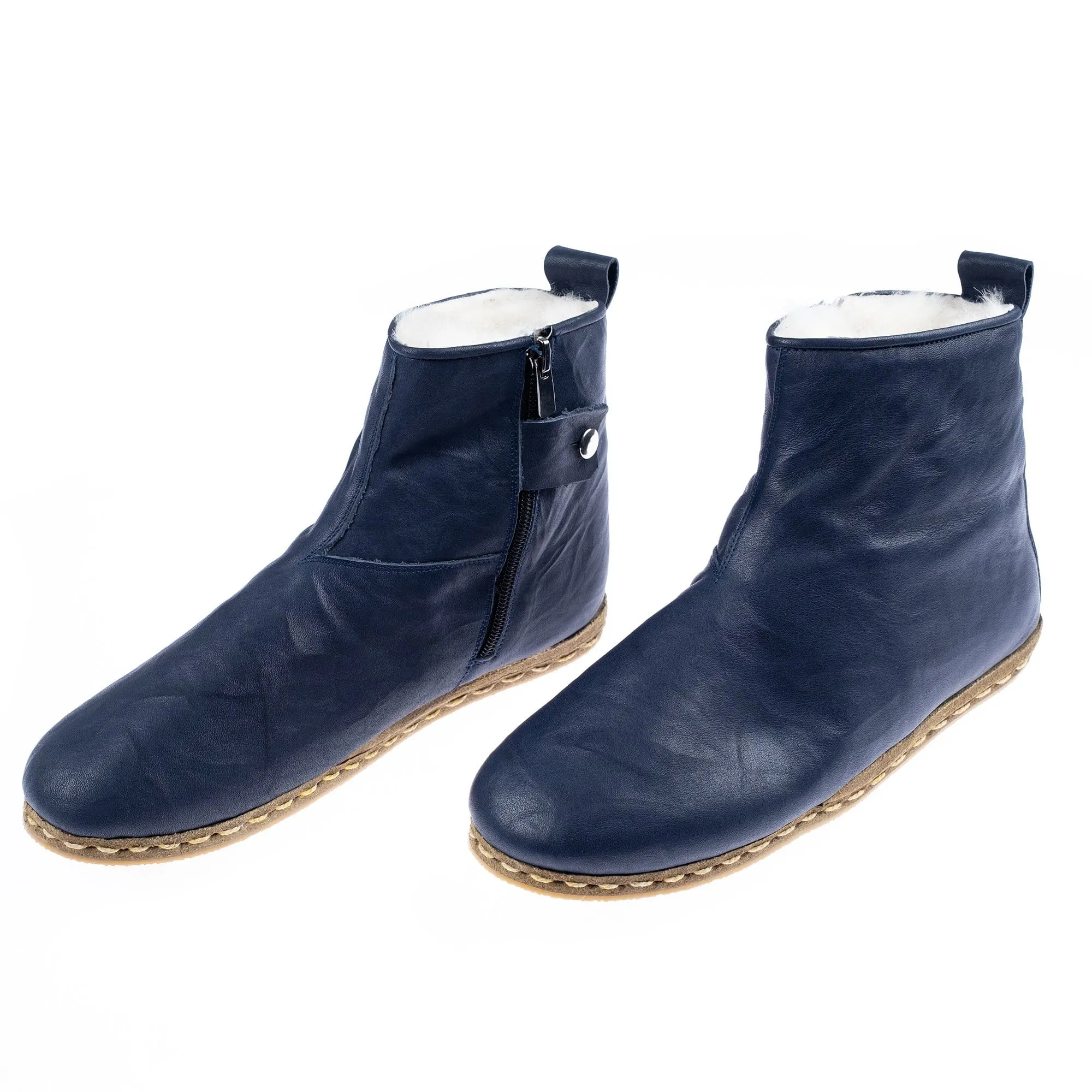 Men's Navy Boots