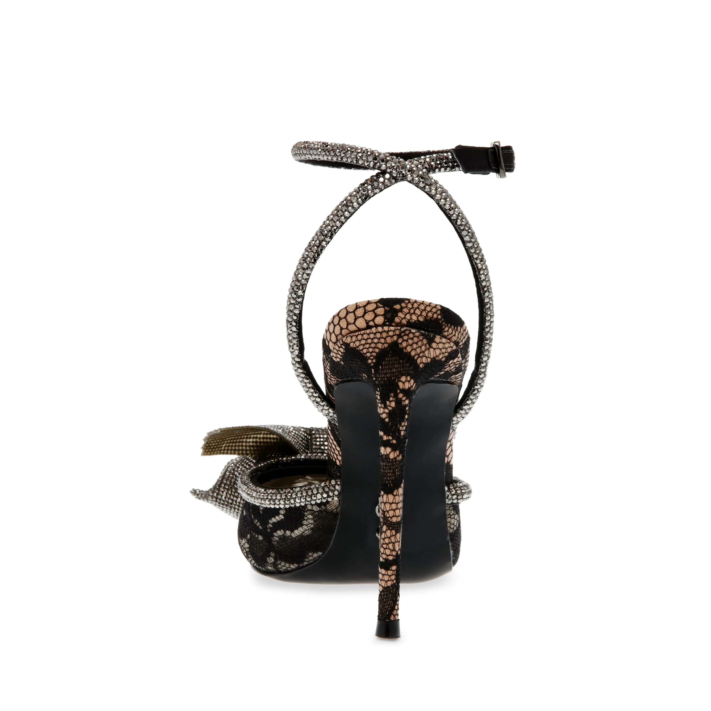 Stylish Valleygirl Black Lace Sandals for Women