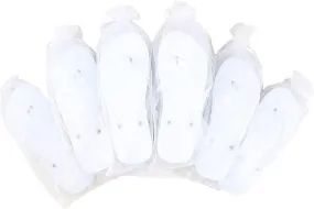 Wedding Party Glitter Flip Flops 10 Pack Mixed sizes for guests