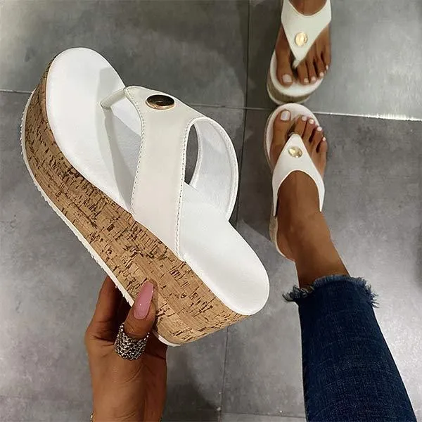 Women'S Beach Wedge Sandals 30856676C