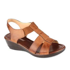 Women's Tia Sling Wedge Sandal Whiskey